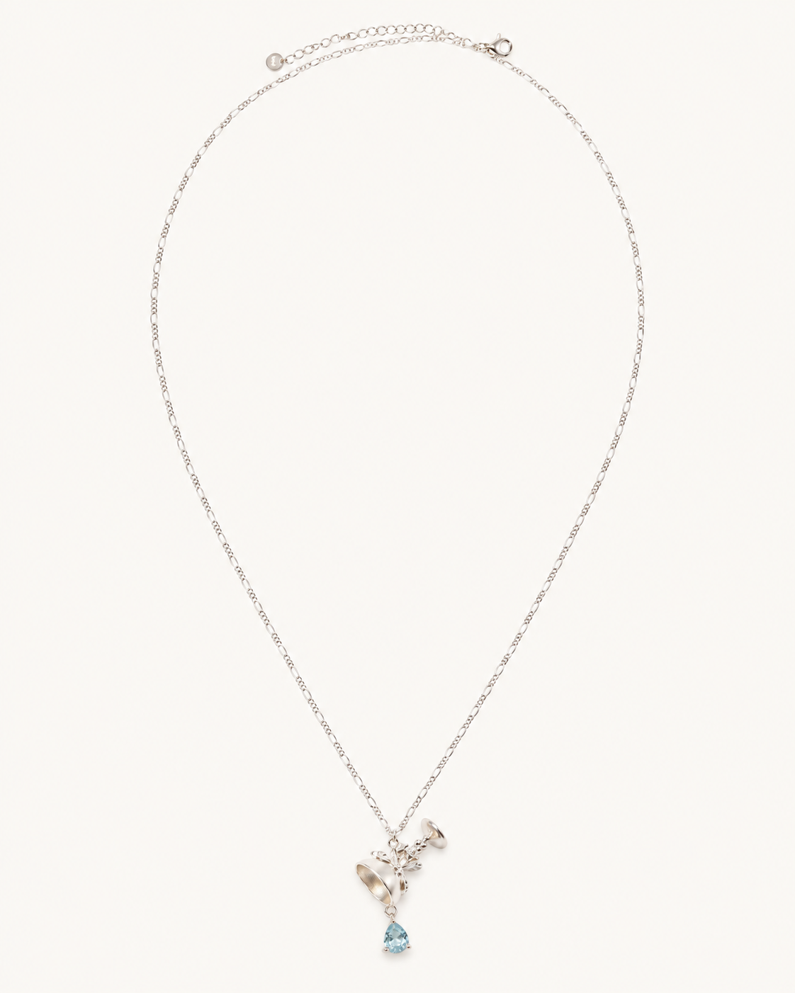 PlantsSorcery Topaz Wine Glass Necklace - full necklace