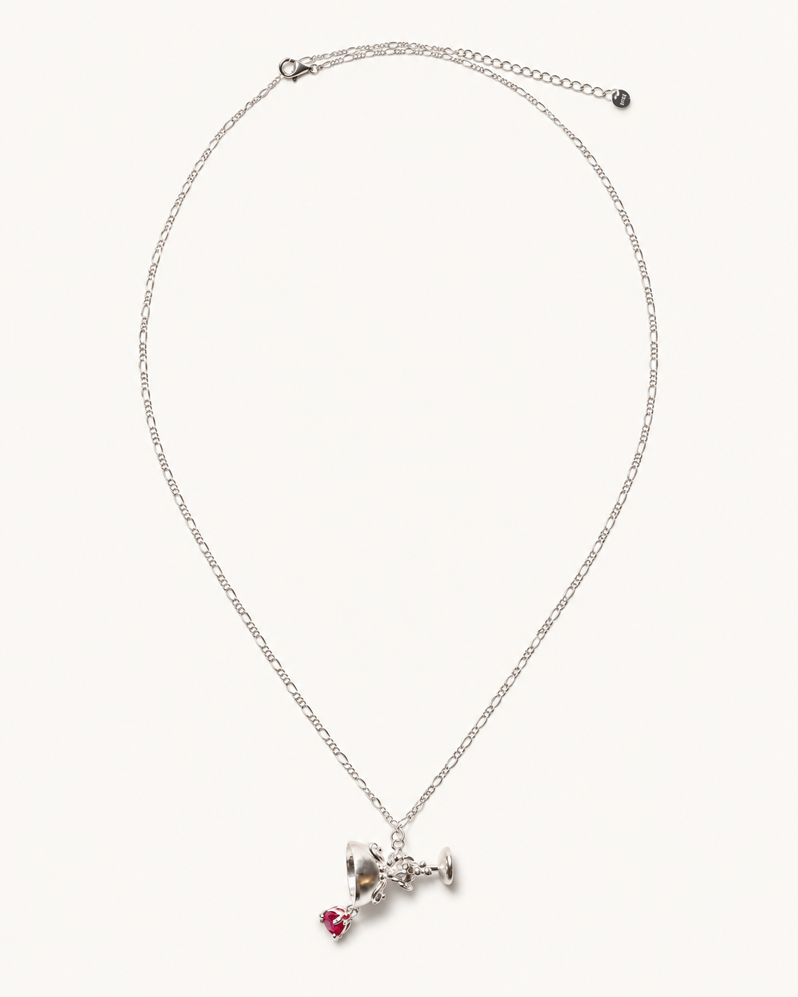 PlantsSorcery Wine Glass Necklace - full necklace